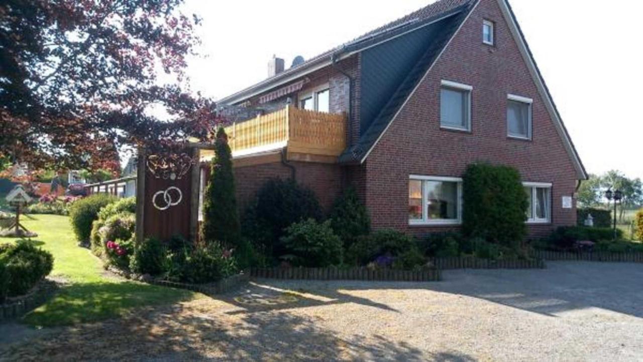 Ferienwohnung Ferienhaus Deichblick Dornum Exterior foto